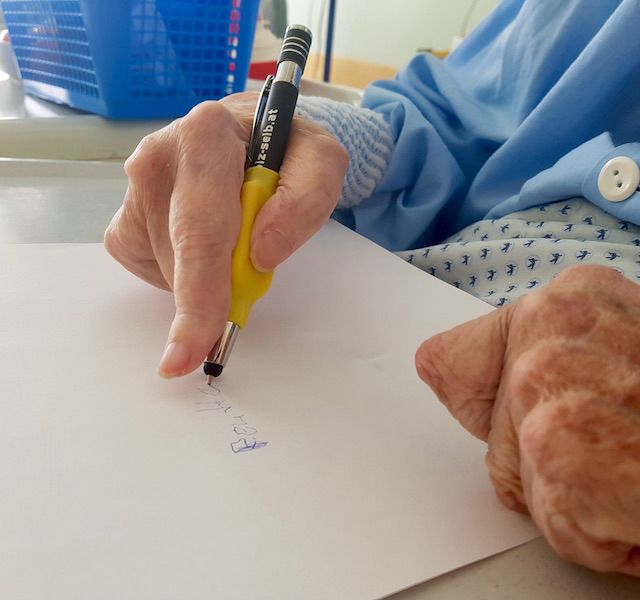Ergotherapie schreiben