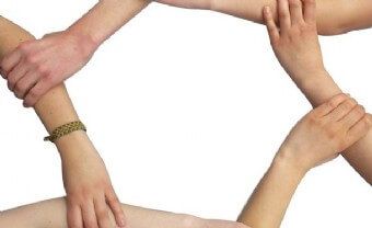 Logo Mensch in Not 