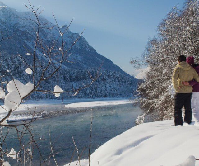 Winter in unserer Region